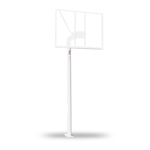Estructura canastas antivandálicas baloncesto/ minibasket lacadas