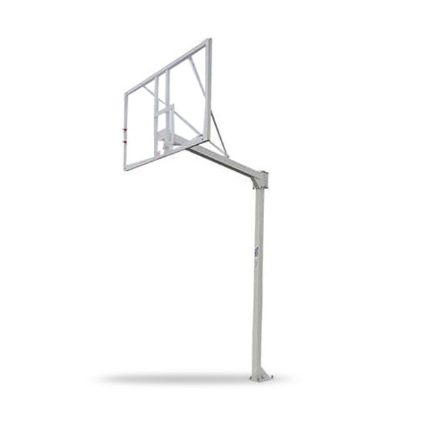 Estructura canastas baloncesto Deluxe monotubo fijas con base