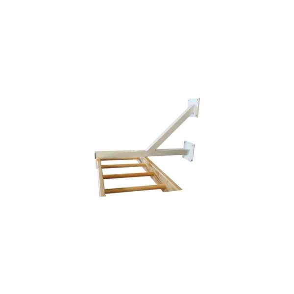 Escalera horizontal madera