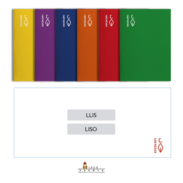 Llibretes Escolofi Quart 50 fulls llis