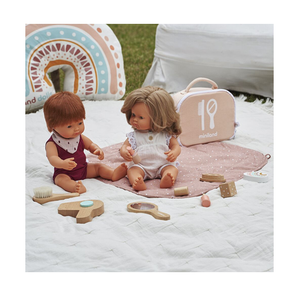 Lot de bellesa de fusta per a nines