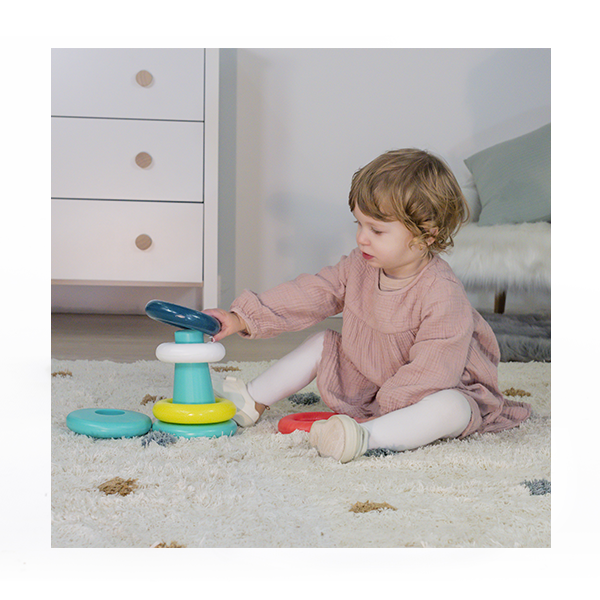 Cilindre amb anelles apilables sensorial