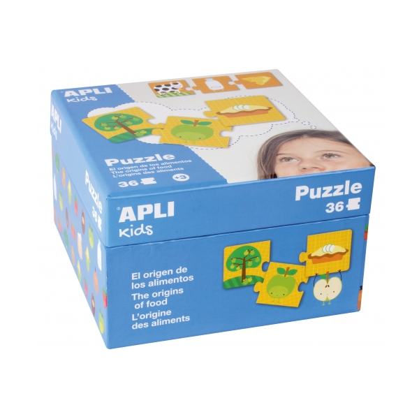Puzle l'origen dels aliments