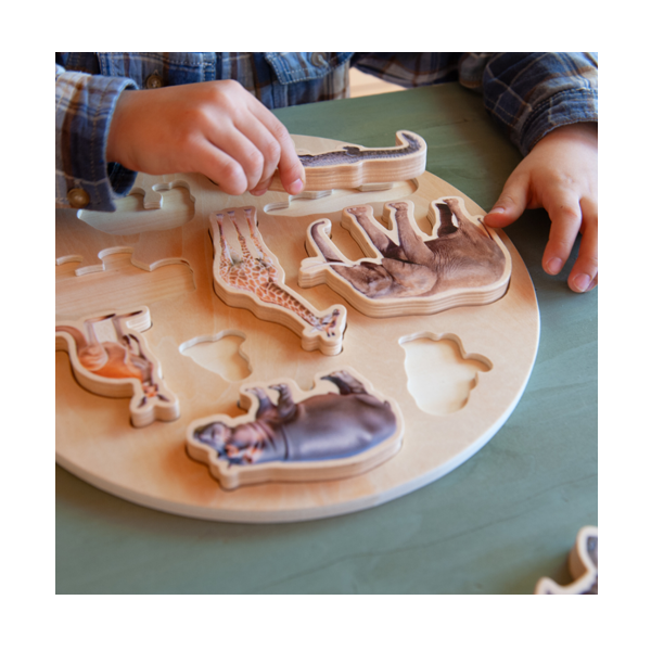 Encaixable animals de la selva