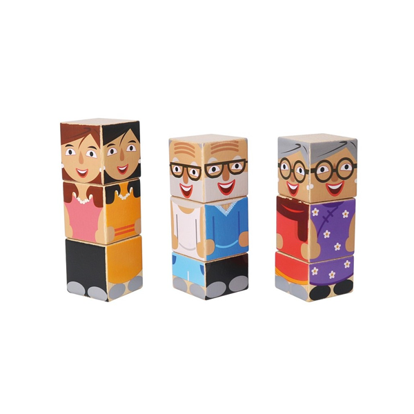 Cubs encaixables per a fer personatges