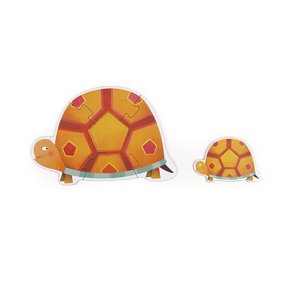 Puzle geomètric d'animals