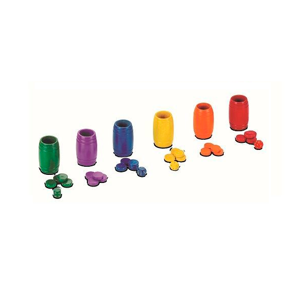 Accesorios parchís madera