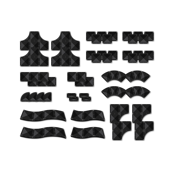 Carreteras creativas Connetix. Pack de 48 u.