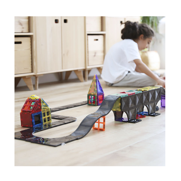 Carreteras creativas Connetix. Pack de 48 u.