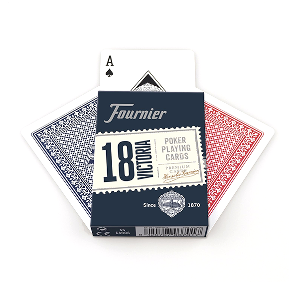 Baralla de póquer nº 18 en estoig de cartró