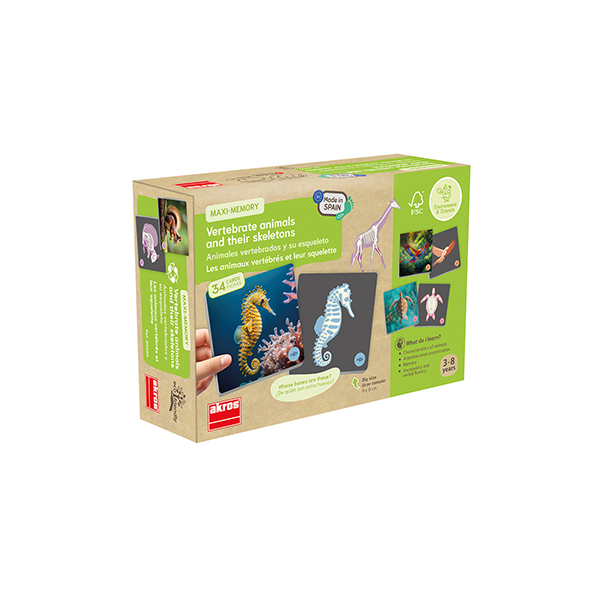Maxi Memory Animals vertebrats i el seu esquelet