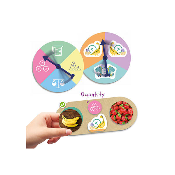 Compara los dinos, ¿mayor que, menos que, igual a?