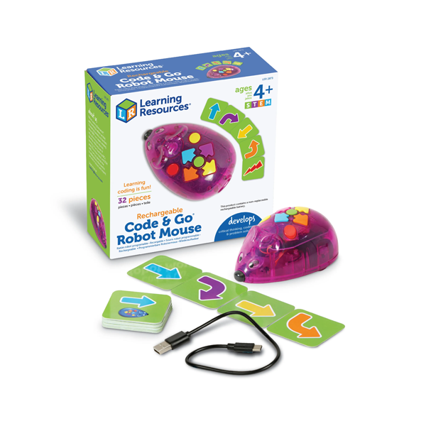 Code & Go Robot Mouse recarregable