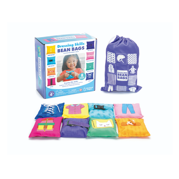 Learn to Dress Myself Bean Bags