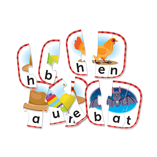 3-Letter Word Puzzle Cards
