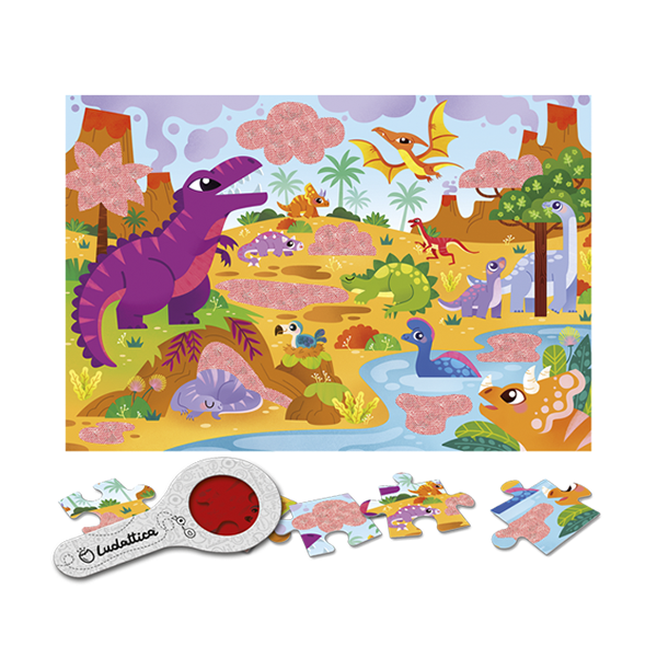 Secret Puzzle Dinosaures