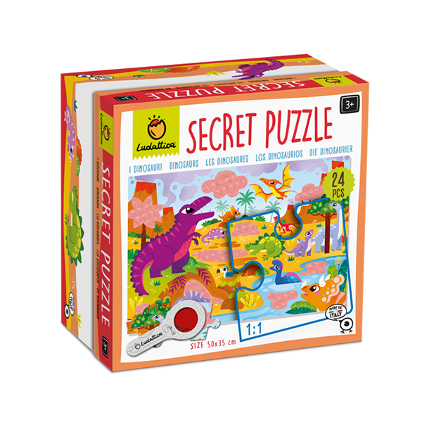 Secret Puzzle Dinosaures