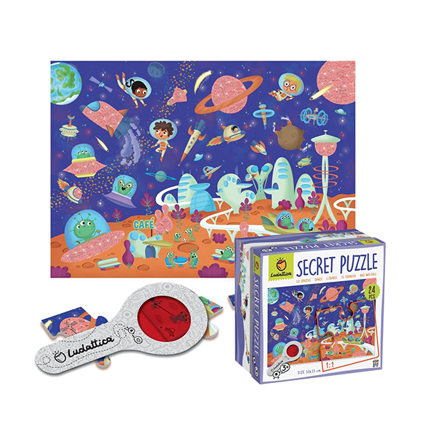 Secret Puzzle, l'espai