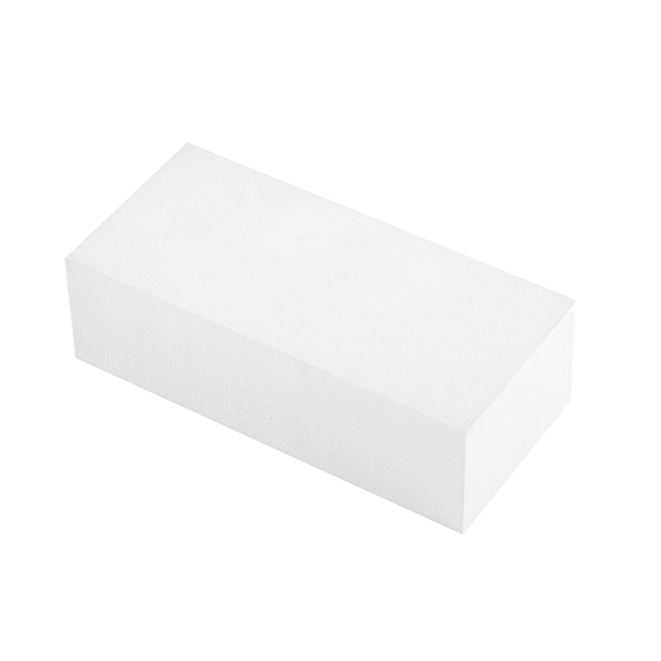 Kit 25 ladrillos espuma blanca.