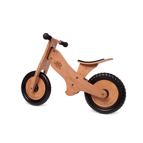 Bicicleta equilibri bambú