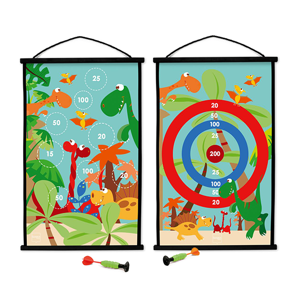 Juego dardos mundo de Dino