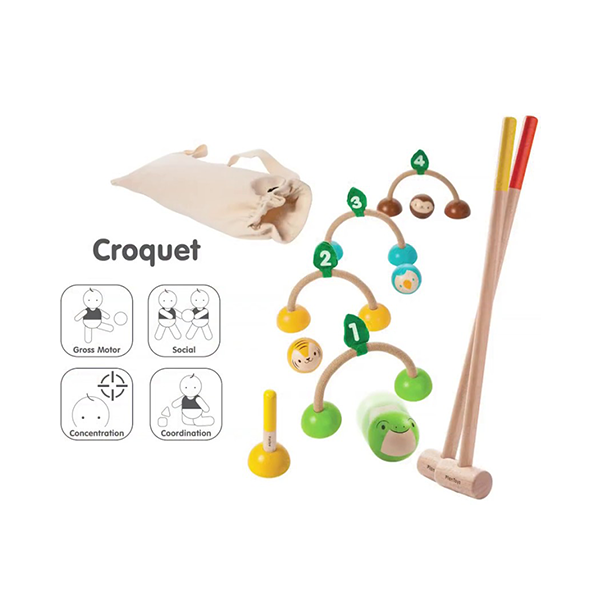 Joc de croquet Plantoys