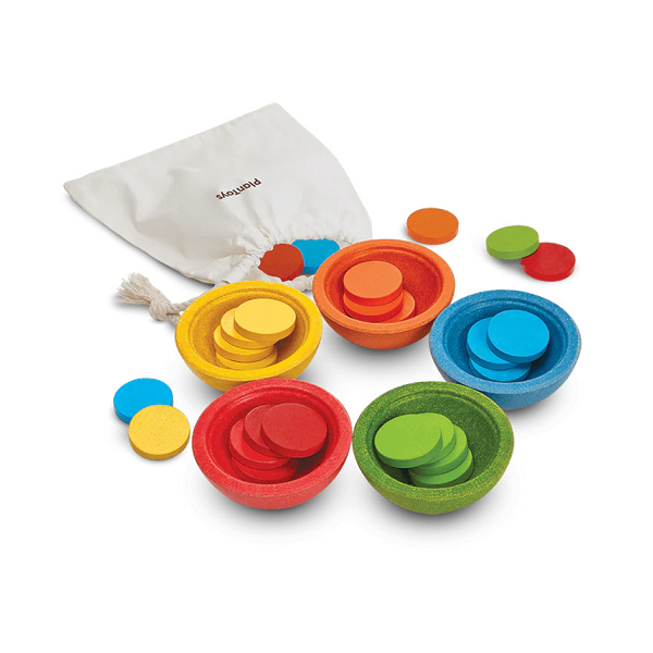 Tasses ordena i compte Plantoys