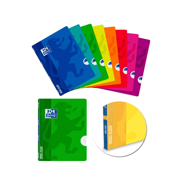 Llibreta Oxford Openflex A5+ 48 fulls pauta montessori 5 mm