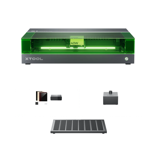 Gravadora-talladora làser XTOOL S1 Basic Kit Bundle