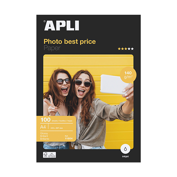 Paper fotogràfic Apli Best Price A4
