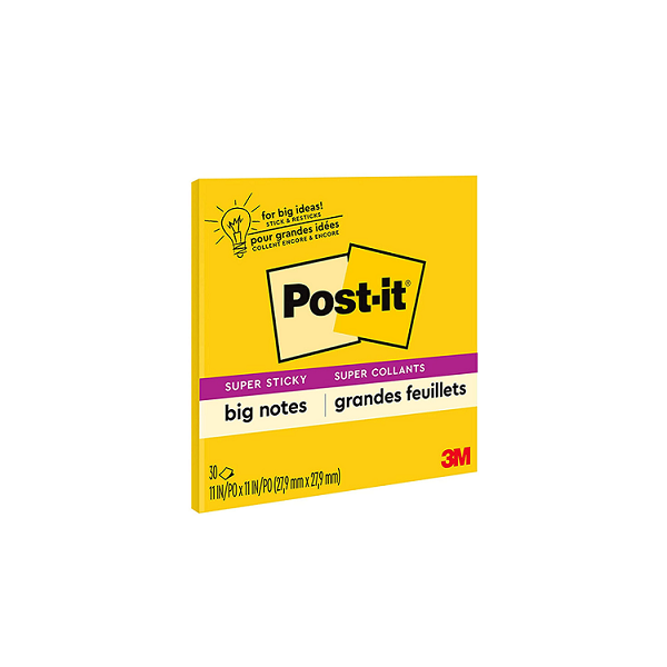 Notas quita y pon Post-it S?per Sticky gigante