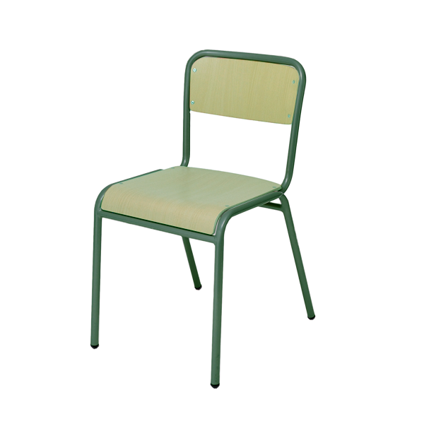 Cadira escolar SÈRIE E potes verdes