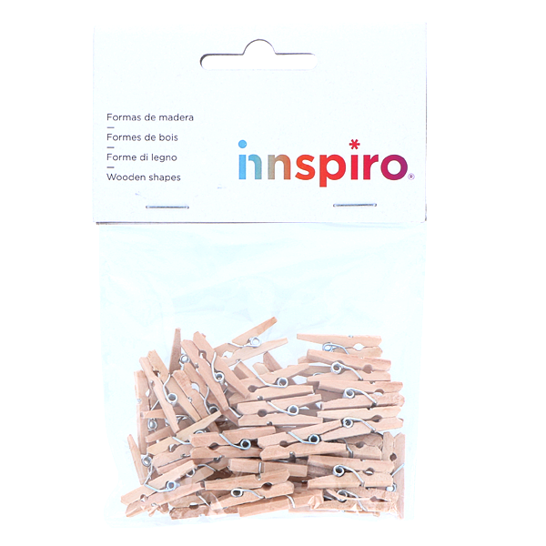 Mini pinces de fusta Innspiro