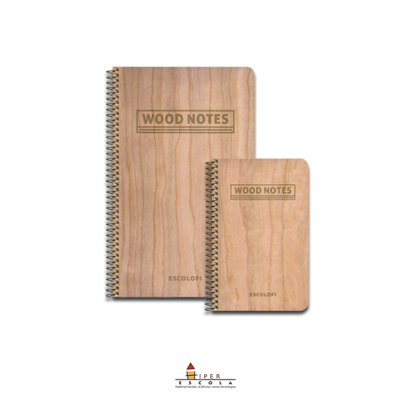 Cuaderno Escolofi Wood Notes