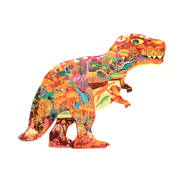 Large Animal Shaped Puzzle Dinosaur