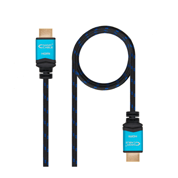 Cable HDMI V2.0 4K@60Hz 18 Gbps A/M-A/M, negro